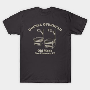 Double Overhead Old Man's, San Clemente, CA - Dark T-Shirt